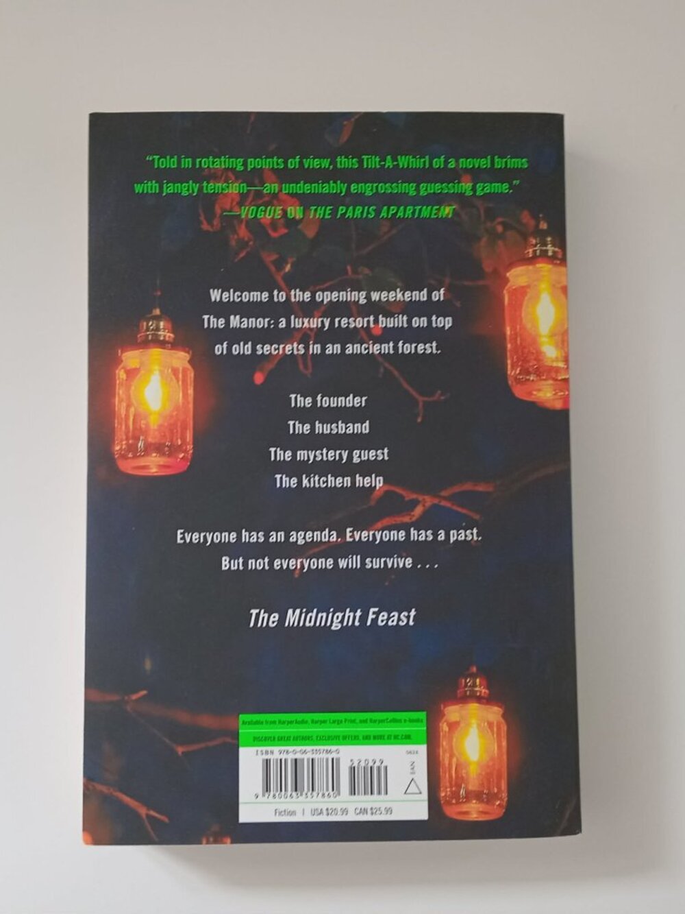 Lucy Foley The Midnight Feast First Edition 1st Printing Hardcover 2024 VG - Picture 9 of 10